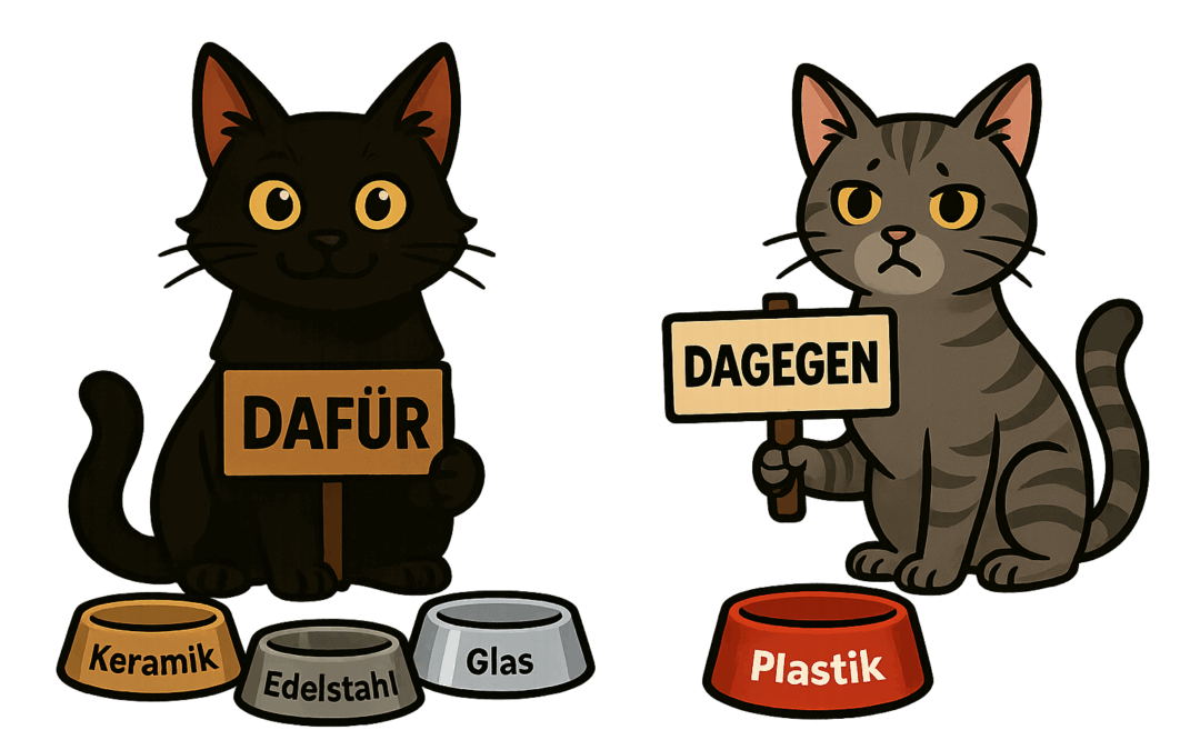Katzen stressfrei füttern