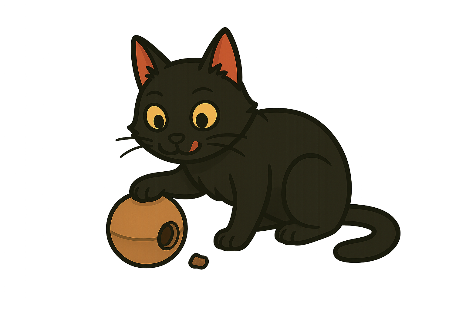 Katzen möchten sich ihr Futter erarbeiten. Activity Feeding für Katzen
