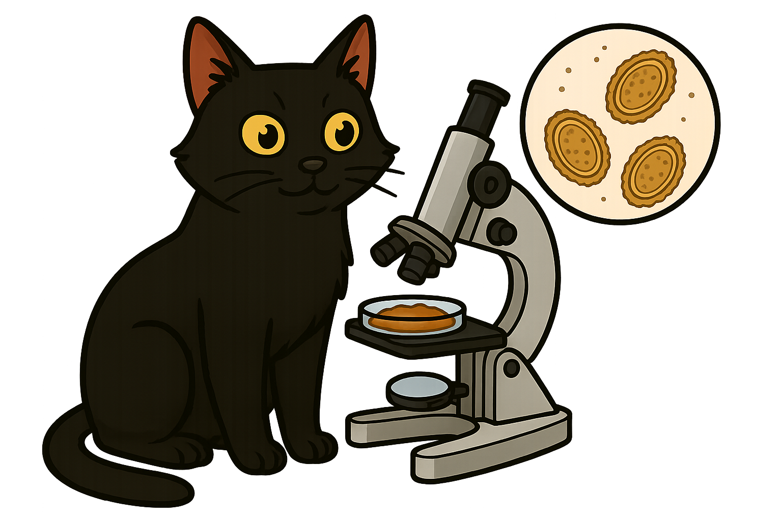 Katze Würmer erkennen