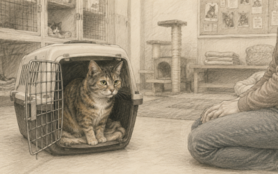 Die „dankbare“ Tierschutzkatze
